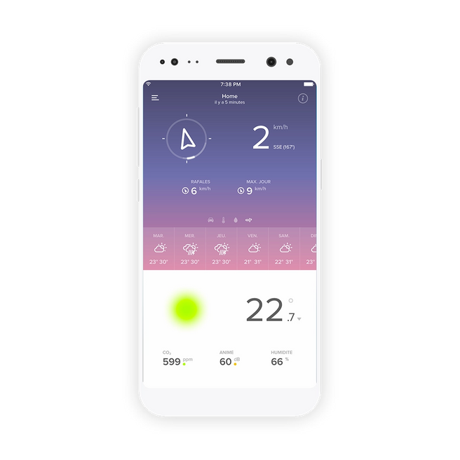 Netatmo Akıllı Rüzgar Ölçer